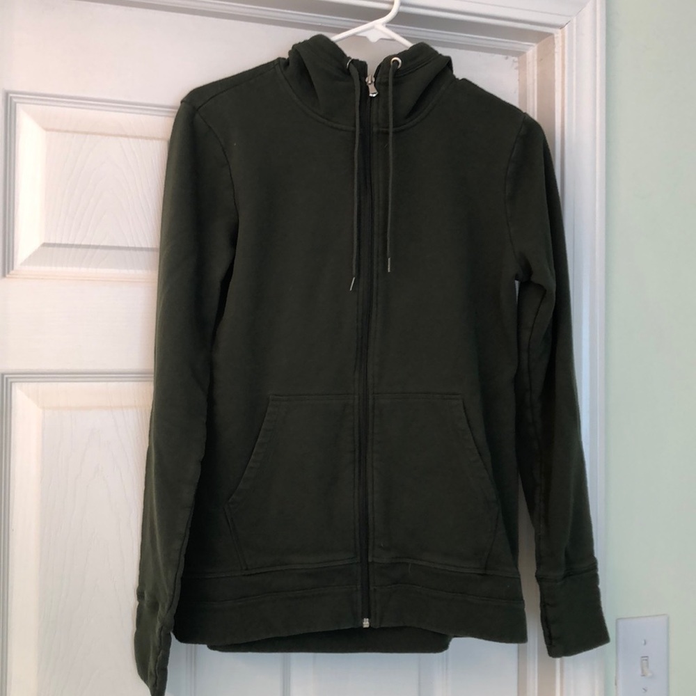 Hooded fleece jacket